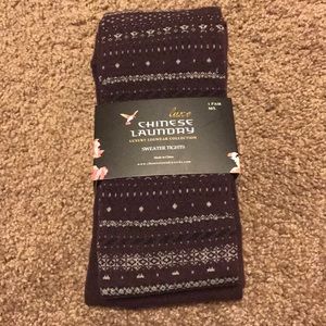 Brand new Chinese Laundry Sweater Tights Size M/L